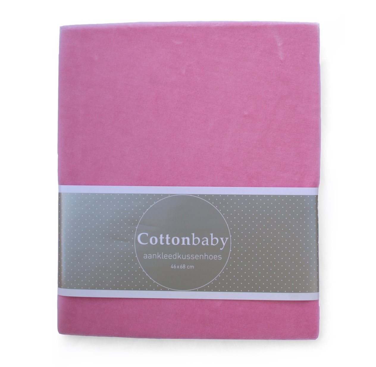 Housse de matelas à langer en velours, rose